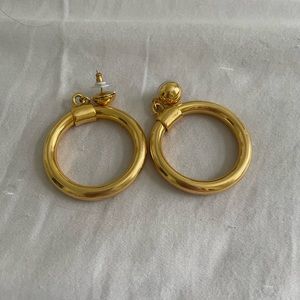 Pinup Girl Clothing Legacy Work Hoop earrings